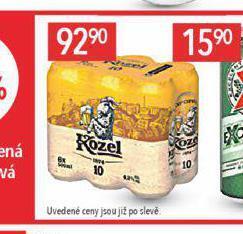 Globus Pivo velkopopovický kozel 10 nabídka