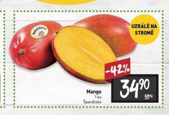 Billa Mango nabídka