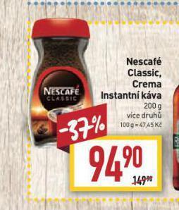 Billa Káva nescafé nabídka