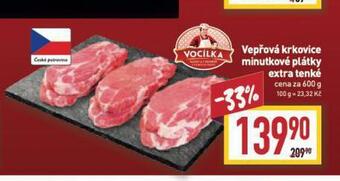 Billa Vepřová krkovice nabídka