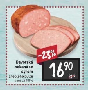Billa Bavorská sekaná se sýrem nabídka