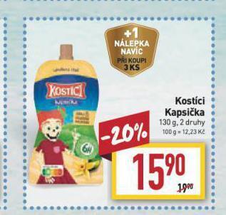 Billa Kostíci kapsička nabídka