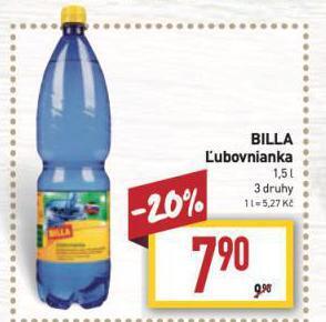 Billa Lubovnianka nabídka