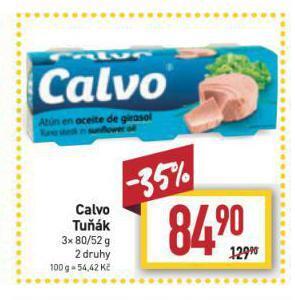 Billa Calvo tuňák nabídka