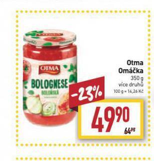 Billa Otma omáčka nabídka
