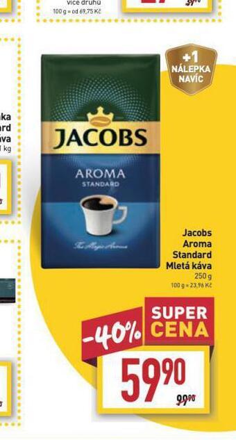 Billa Káva jacobs nabídka