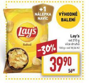 Billa Lay's nabídka