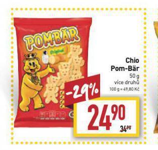 Billa Chio pom-bar nabídka