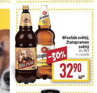 Billa Pivo březňák nabídka