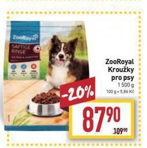 Billa Zooroyal kroužky pro psy nabídka