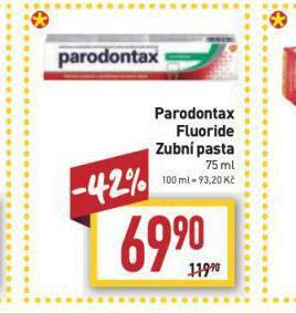 Billa Parodontax zubní pasta nabídka