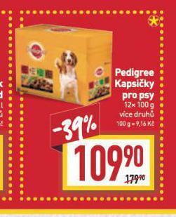 Billa Pedigree kapsičky pro psy nabídka