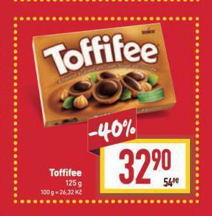 Billa Toffifee nabídka