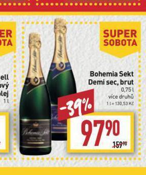 Billa Bohemia sekt nabídka