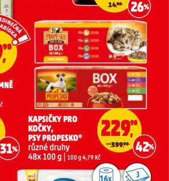 Penny Market Propesko kapsičky pro psy nabídka