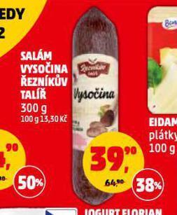 Penny Market Salám vysočina nabídka