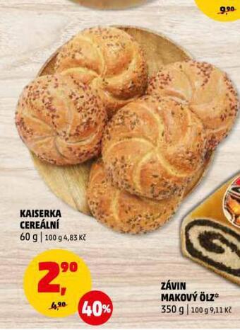 Penny Market Kaiserka cereální nabídka