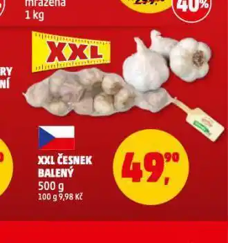 Penny Market Xxl česnek balený nabídka