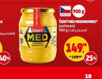 Penny Market Český med medokomerc nabídka