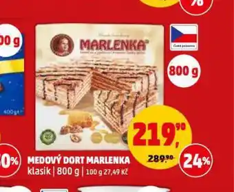 Penny Market Meeový dort marlenka nabídka
