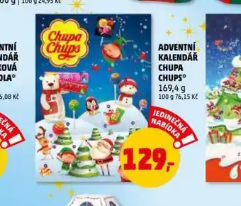 Penny Market Adventní kalendář chupa chups nabídka