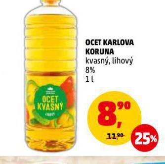 Penny Market Ocet karlova koruna nabídka