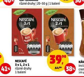 Penny Market Nescafé 3v1, 2v1 nabídka