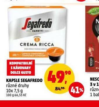 Penny Market Kapsle segafredo nabídka