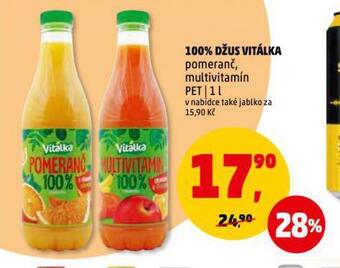 Penny Market 100% džus vitálka nabídka