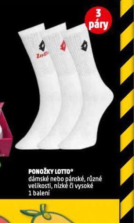 Penny Market Ponožky lotto nabídka