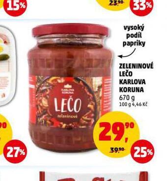 Penny Market Zeleninové lečo nabídka