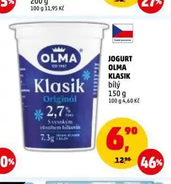 Penny Market Jogurt olma klasik bílý nabídka