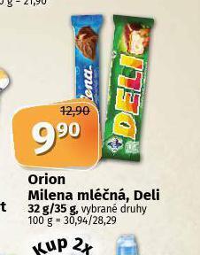 Coop Orion deli nabídka