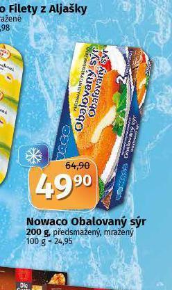 Coop Nowaco obalovaný sýr nabídka