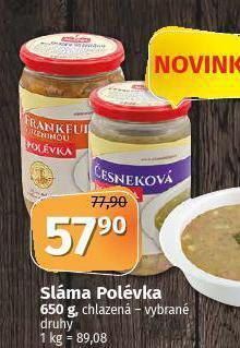 Coop Sláma polévka nabídka