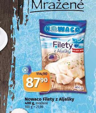 Coop Nowaco filety z aljašky nabídka