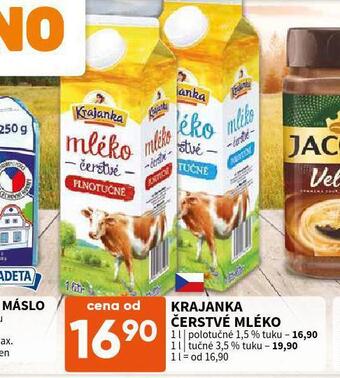 Terno Krajanka čerstvé mléko 1,5% nabídka