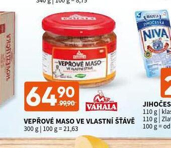 Terno Vepřové maso ve vlastní šťávě nabídka