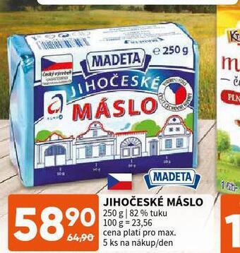 Terno Jihočeské máslo nabídka