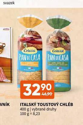 Terno Italský toustový chléb nabídka