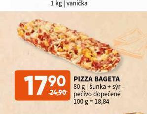 Terno Pizza bageta nabídka