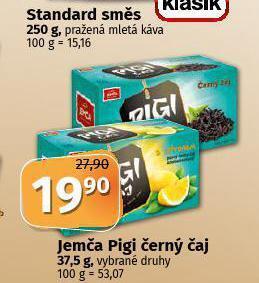 Coop Jemča pigi černý čaj nabídka