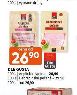 Terno Anglická slanina nabídka