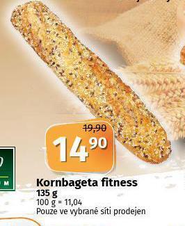 Coop Kornbageta fitness nabídka