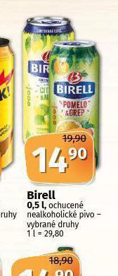 Coop Pivo birell nealko nabídka