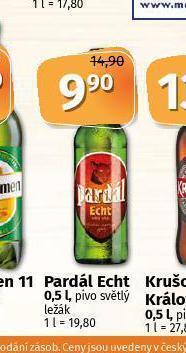 Coop Pivo pardál echt nabídka
