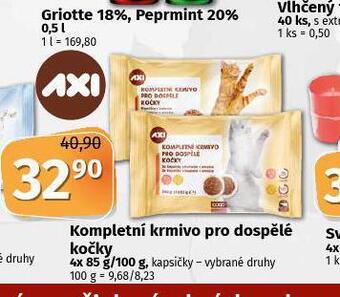 Coop Axi kompletní krmivo pro dospělé kočky nabídka