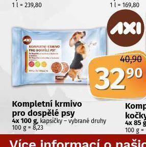 Coop Axi kompletní krmivo pro dospělé psy nabídka