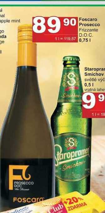 Jip Foscaro prosecco frizzante d.o.c. 0,75l nabídka