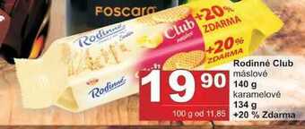 Jip Rodinné club máslové 140 g nabídka